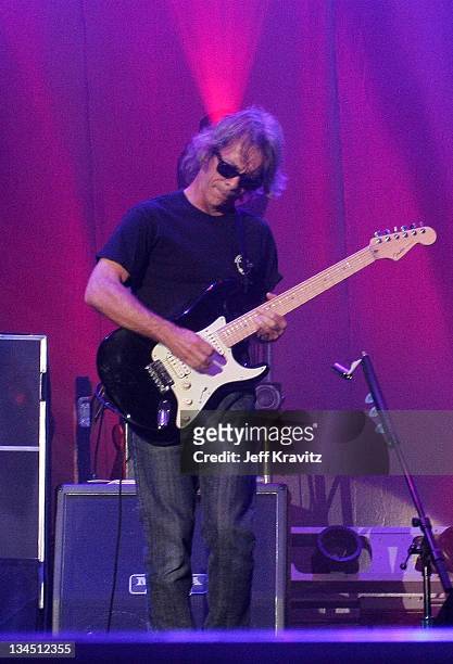 Tim Reynolds with Dave Matthews Band performs during day two of Dave Matthews Band Caravan at Bader Field on June 25, 2011 in Atlantic City, New...
