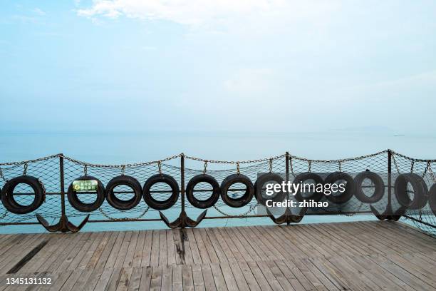 seaside observation deck - void deck stock pictures, royalty-free photos & images