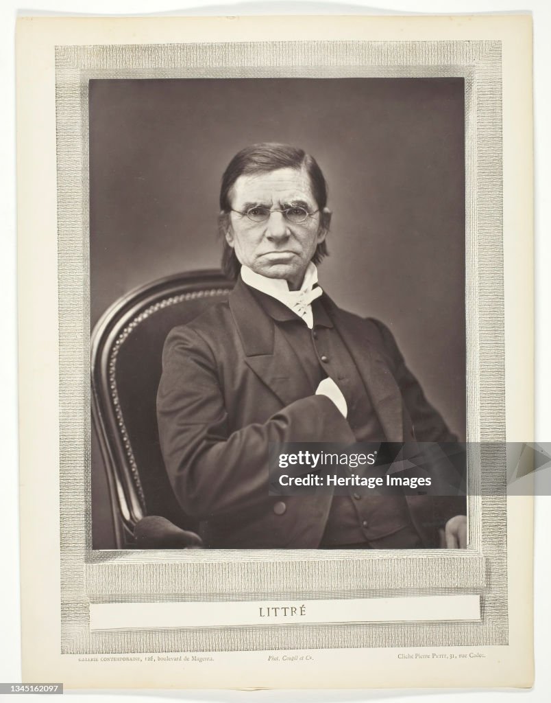 Émile Littré (French Lexicographer And Philosopher
