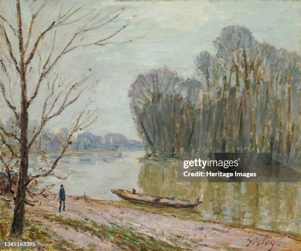 The Loire, 1896. Artist Alfred Sisley.