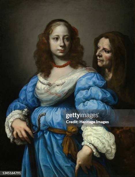 Judith with the Head of Holofernes, circa 1665. Artist Felice Ficherelli.
