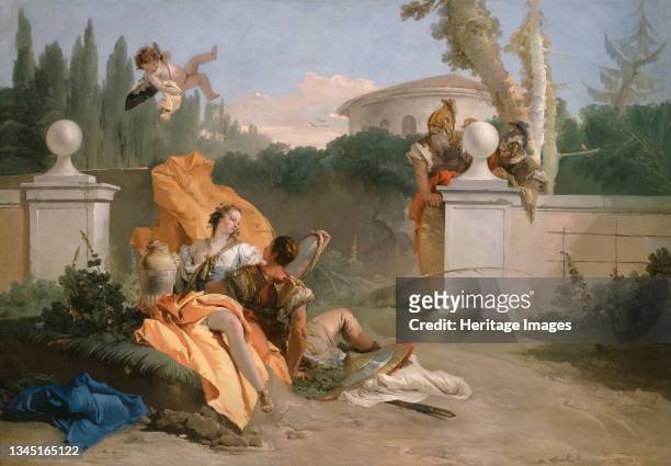 Rinaldo and Armida in Her Garden, 1742/45. Artist Giovanni Battista Tiepolo.