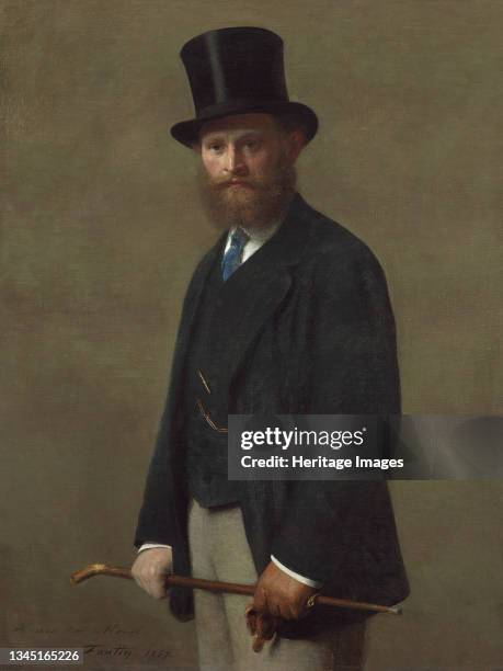 Édouard Manet, 1867. Artist Henri Fantin-Latour.