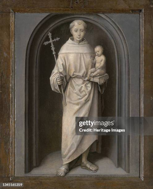 Saint Anthony of Padua, 1485/90. Artist Hans Memling.