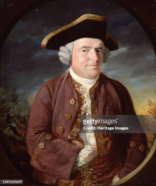 Portrait of a Man in a Tricorn Hat, 1767. Artist John Russell.