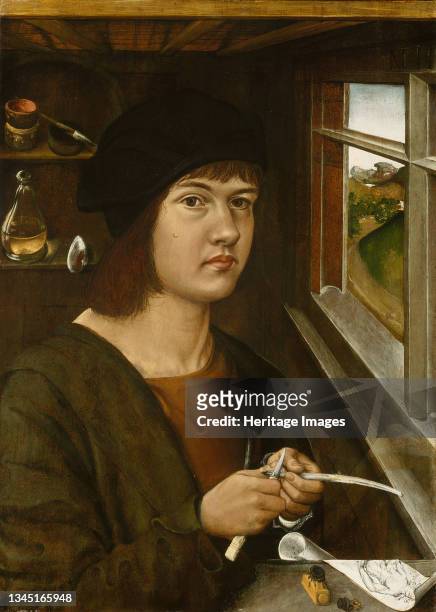 Portrait of a Young Artist, circa 1500. Artist Unknown.
