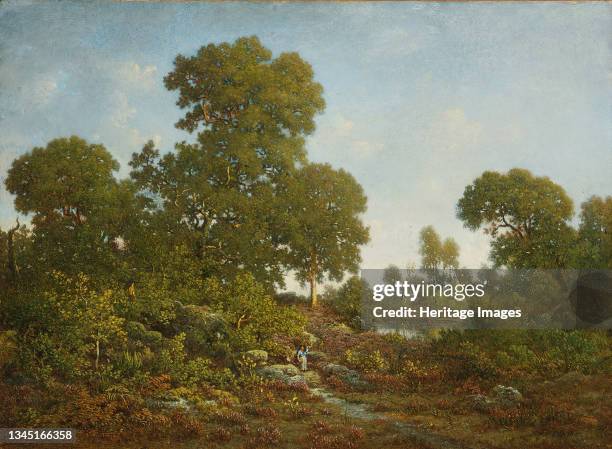 Springtime, circa 1860. Artist Theodore Rousseau.