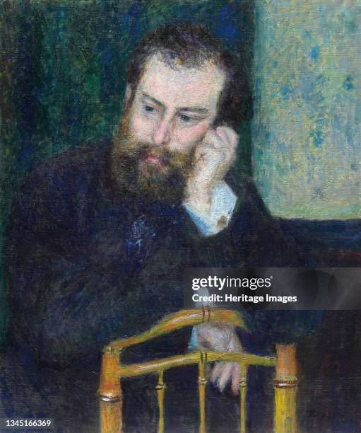 Alfred Sisley, 1876. Artist Pierre-Auguste Renoir.