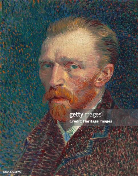 Self-Portrait, 1887. Artist Vincent van Gogh.