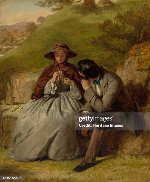 The Lovers, 1855. Artist William Powell Frith.