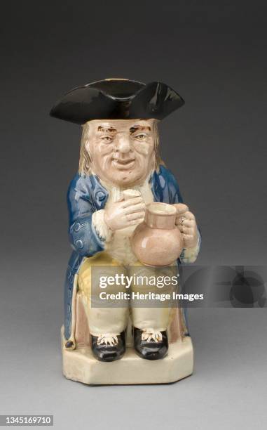 Toby Jug, Staffordshire, 1780/90. Artist Staffordshire Potteries.