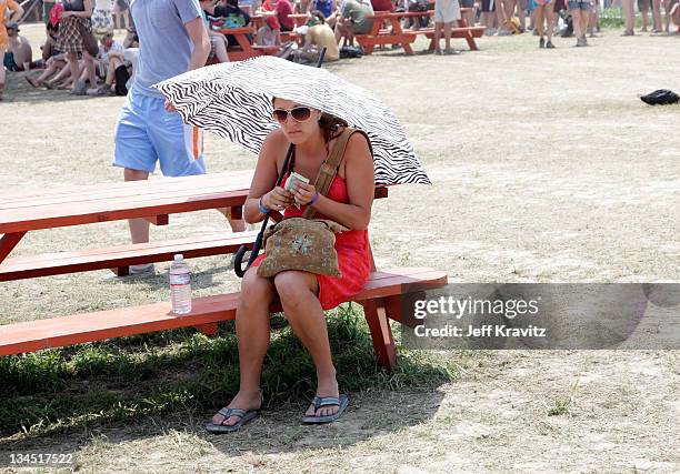 General view of the atmosphere during Bonnaroo 2011 on June 11, 2011 in Manchester, Tennessee.