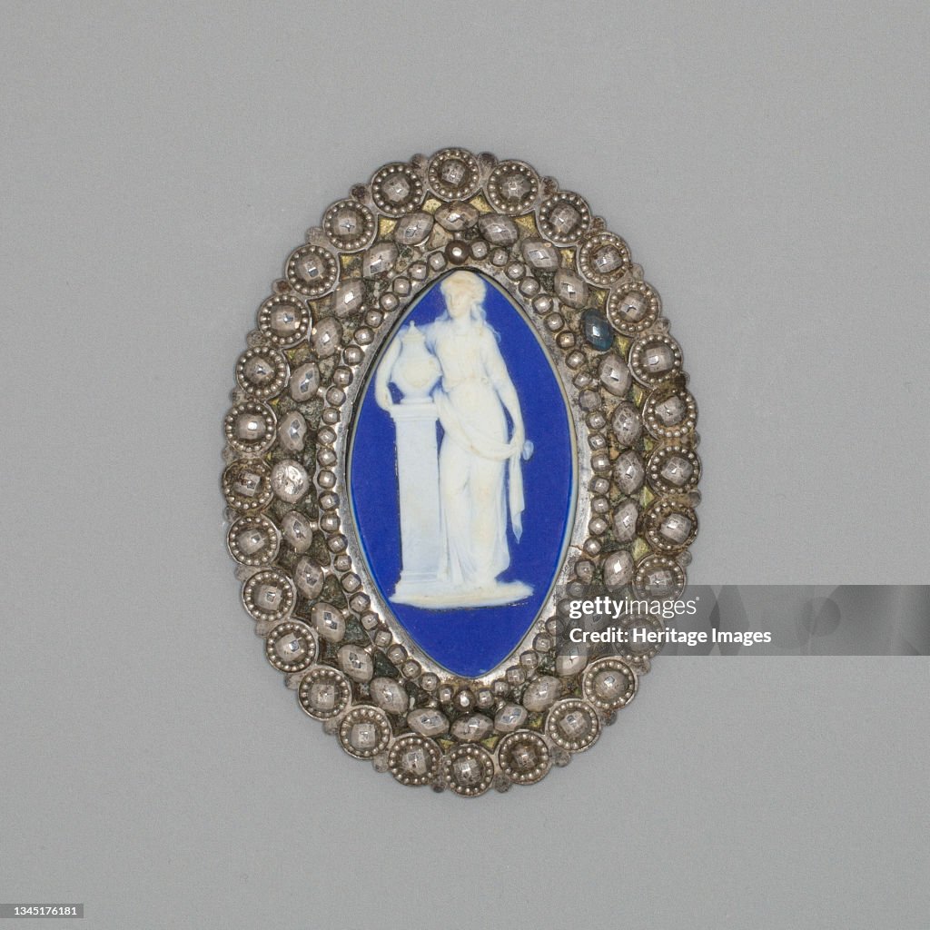 Medallion With Women And Urn