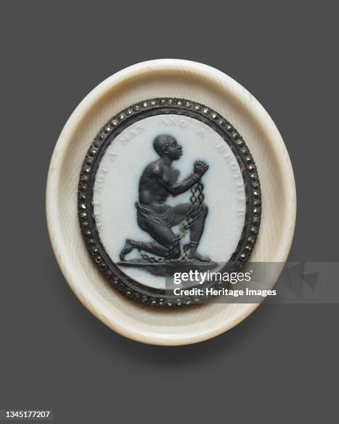 Anti-Slavery Medallion, Burslem, 1787. Artist Wedgwood.