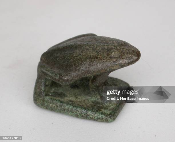 Amulet of a Frog, Egypt, Middle Kingdom, Dynasty 11 . Artist Unknown.