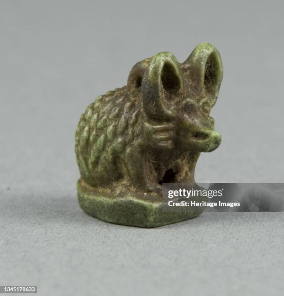 Amulet of a Hedgehog, Egypt, New Kingdom-Third Intermediate Period . Artist Unknown.