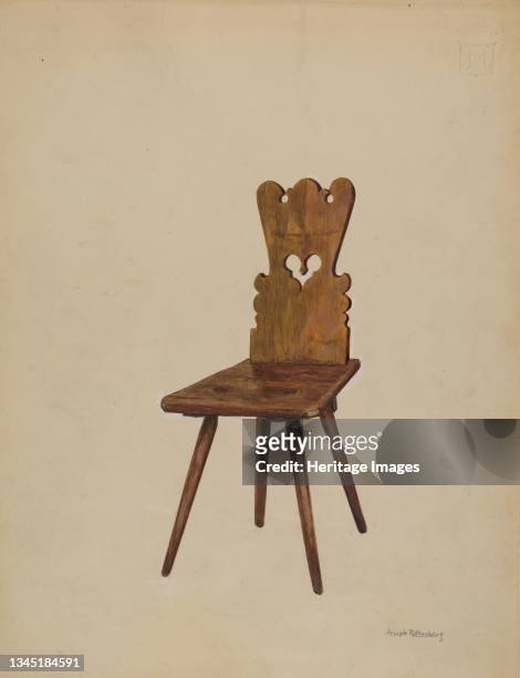 Side Chair, 1936. Artist Joseph Rothenberg.