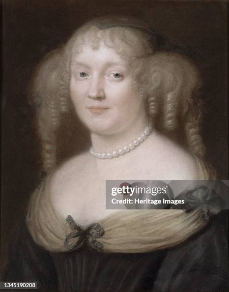 Portrait of Marie de RabutinChantal, Marquise de Sévigné , ca 1665