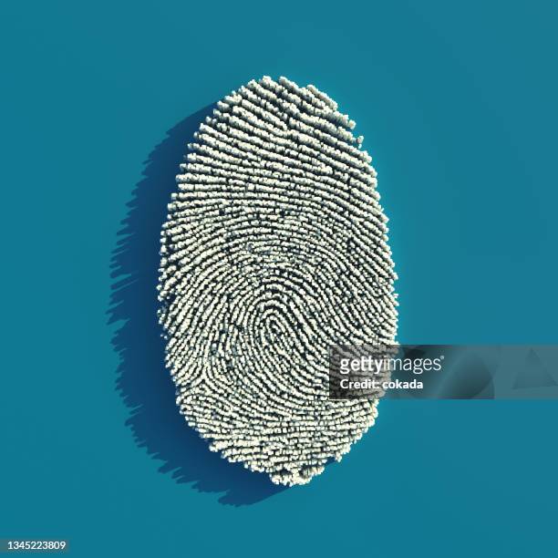 digital fingerprint - fingerprint stock pictures, royalty-free photos & images