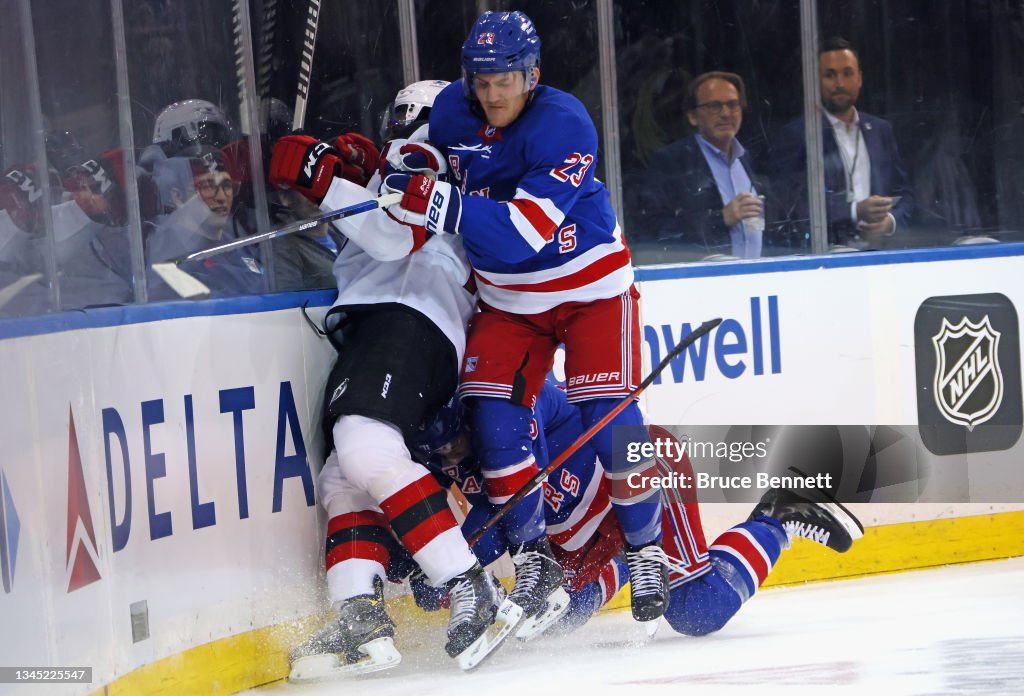 New Jersey Devils v New York Rangers