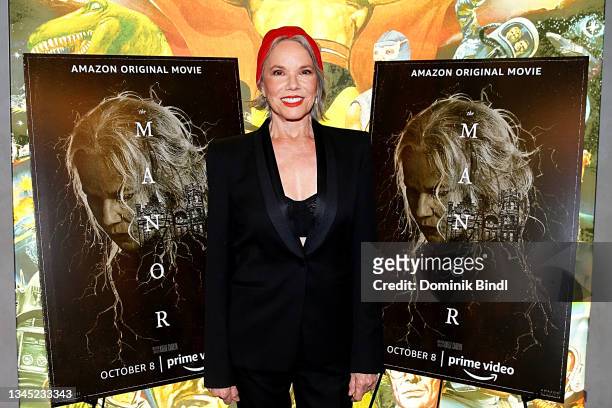 Barbara Hershey attends the New York Premiere of Amazon Studios "The Manor" at Alamo Drafthouse Cinema on October 06, 2021 in New York City.