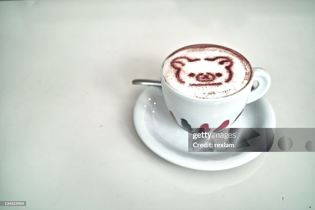 Cappuccino coffee