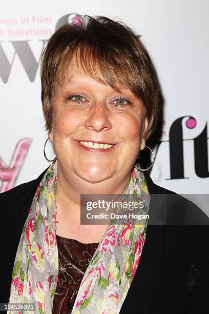 Kathy Burke attends The Sky Women In Film & Television Awards 2011 at The Park Lane Hilton on December 2, 2011 in London, United Kingdom.