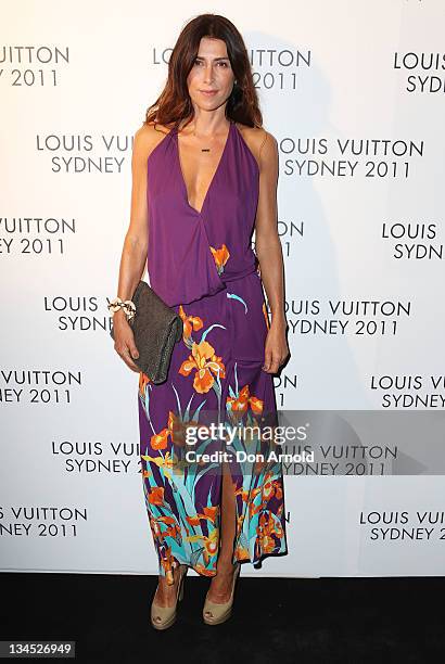 Jodhi Meares arrives at the Louis Vuitton Maison reception on December 2, 2011 in Sydney, Australia.