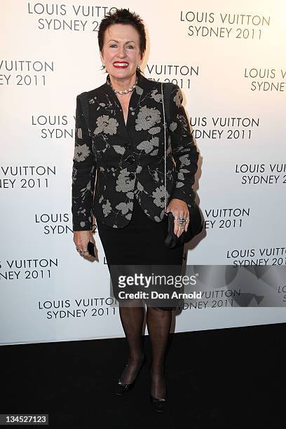 Clover Moore arrives at the Louis Vuitton Maison reception on December 2, 2011 in Sydney, Australia.