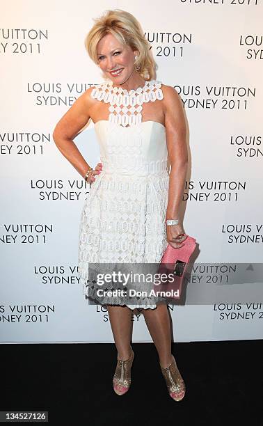 Kerri-Anne Kennerley arrives at the Louis Vuitton Maison reception on December 2, 2011 in Sydney, Australia.