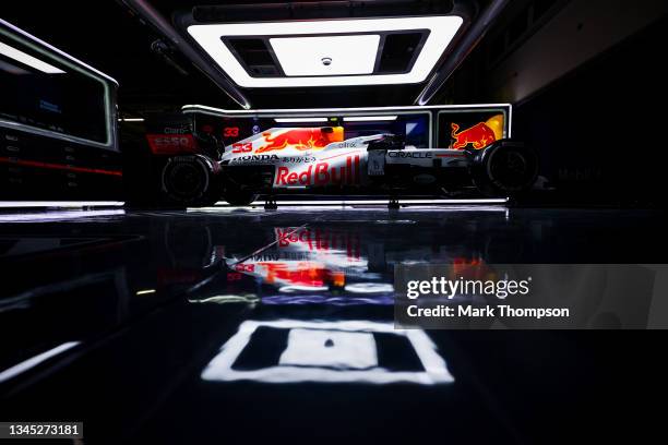 The Red Bull Racing team launch a special livery to say Thank You to their engine supplier Honda during previews ahead of the F1 Grand Prix of Turkey...