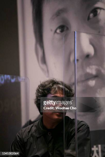 Bong Joon Ho attends a Special Talk which was held with Hamaguchi Ryusuke after screening of Hamaguchi’s two films Wheel of Fortune and Fantasy and...