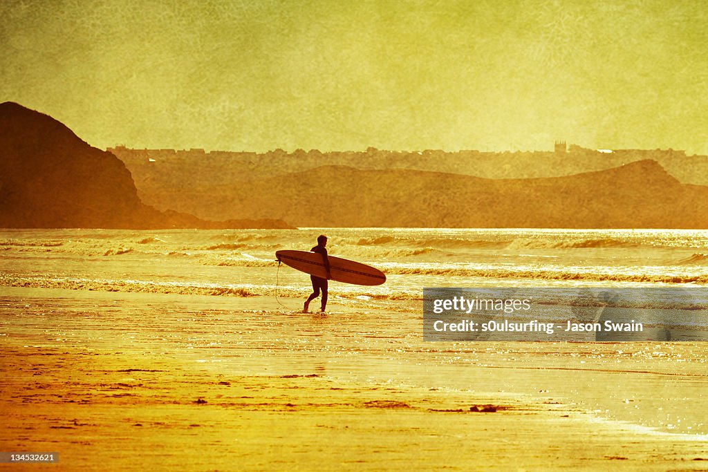 Memories of Indian Summer. Surfer