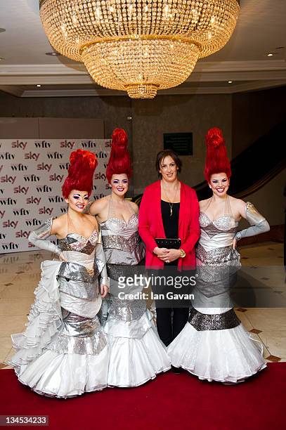 Miranda Hart and the Cast of 'Priscilla, Queen of the Desert' attend the Women In Film And TV Awards 2011 annual ceremony celebrating the...
