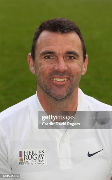 Joe Roff of the Southern Hemisphere XV poses for a portrait during the captain's run at Twickenham Stadium on December 2, 2011 in London, England.