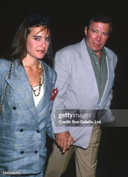 Canadian actor & author William Shatner and one of his daughters attend a screening of 'Who's Afraid of Virginia Woolf' at the Doolittle Theater,...