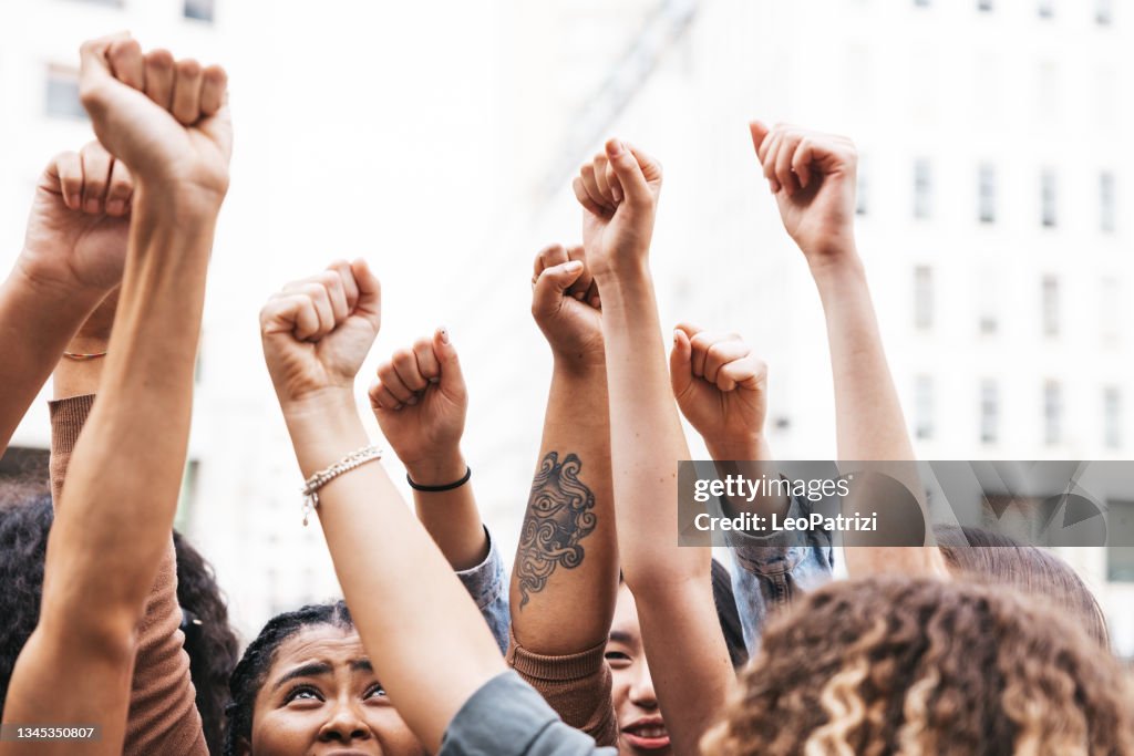 Marching for equal rights for ALL