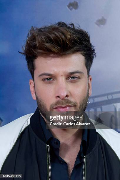 Blas Canto attends Halloween new season at Amusement Park on October 07, 2021 in Madrid, Spain.