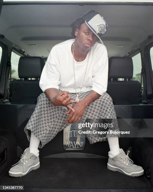 American rapper, Lil' Wayne photographed in March, 2003 in New Orleans, Louisiana.