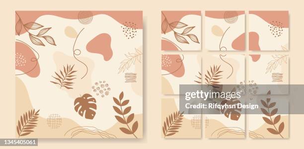 simple abstract organic background. can be use for wall decoration, postcard, poster, brochure, social media posts, mobile apps, banners design and web/internet ads - spa texture stock illustrations