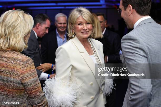 Martha Stewart attends the 2021 Hudson River Park Gala at Pier Sixty at Chelsea Piers on October 07, 2021 in New York City.