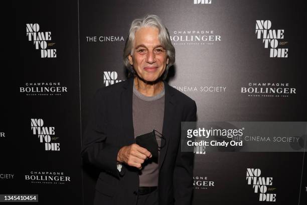 Tony Danza attends the screening of "No Time To Die" at iPic Theater on October 07, 2021 in New York City.