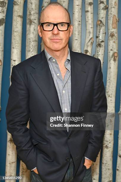 Actor Michael Keaton attends the Washington, DC premiere of "Dopesick" at The Aspen Institute on October 07, 2021 in Washington, DC.