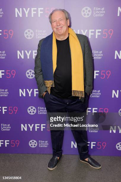 Composer Hans Zimmer attends the U.S. Premiere of "Dune" during the 59th New York Film Festival at Alice Tully Hall, Lincoln Center on October 07,...