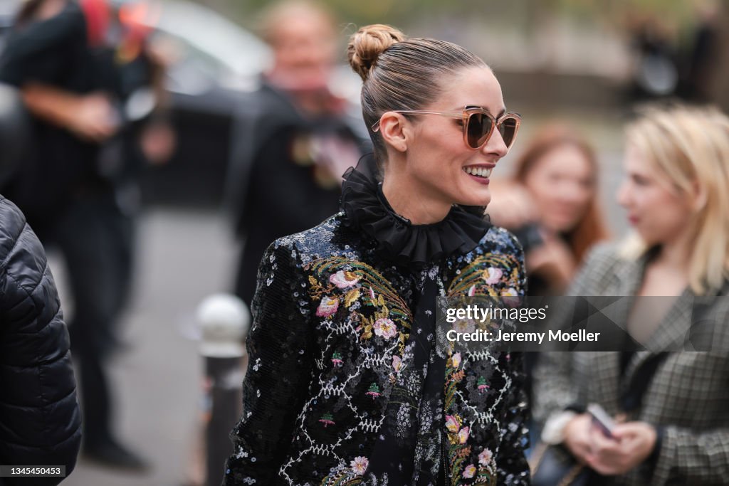 Street Style : Day Eight -  Paris Fashion Week - Womenswear Spring Summer 2022