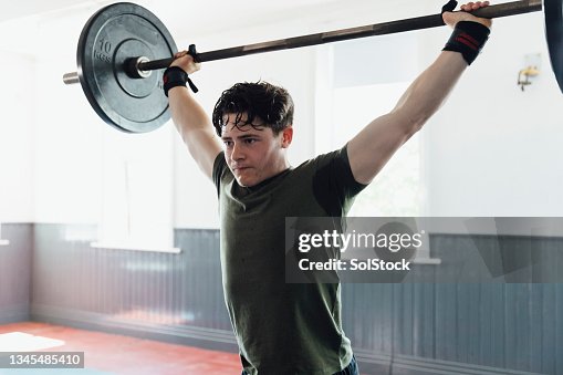 Pushing Himself to Achieve Fitness Goals Pushing Himself to Achieve Fitness Goals