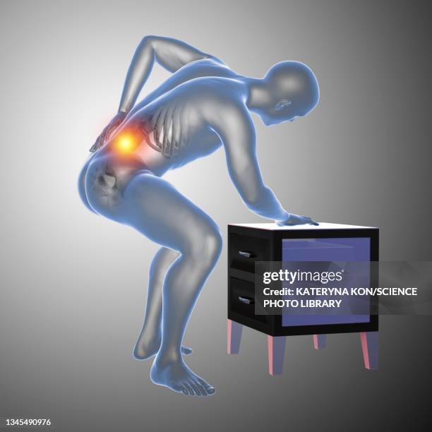 ilustrações de stock, clip art, desenhos animados e ícones de back pain, illustration - dor muscular