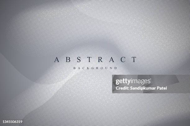 abstract wavy halftone dots background - white marble background texture stock illustrations