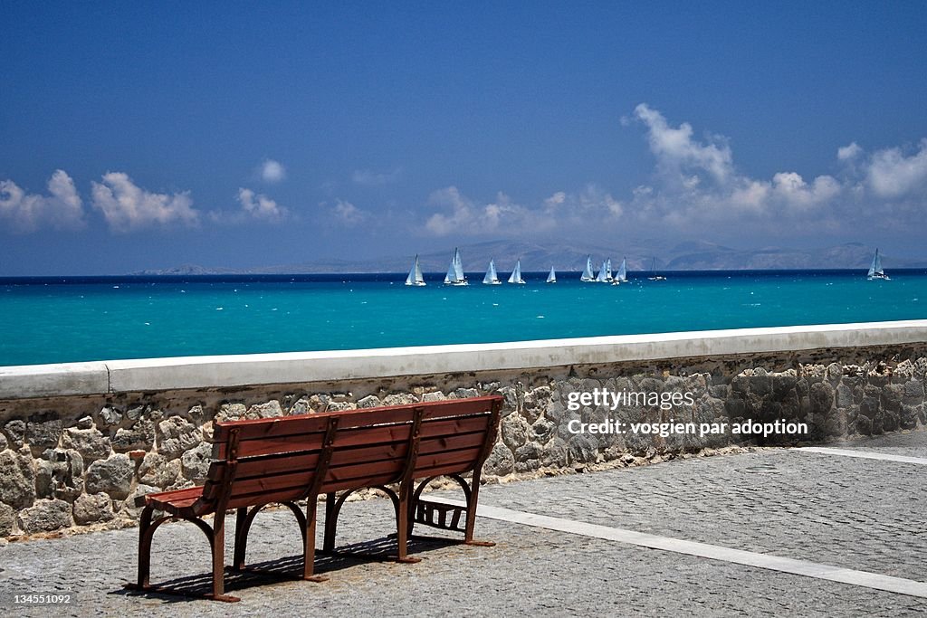 Empty bench