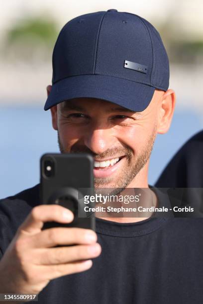 Franck Gastambide attends "Valide" photocall during the 4th Canneseries Festival